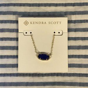 Kendra Scott Elisa Necklace, Blue Sapphire